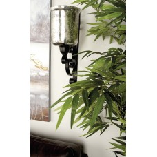 Cole Grey Metal and Glass Sconce CLRB1218